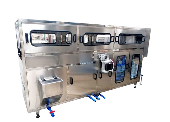 Capsulatrice Machine del riempitore di Rinser della bottiglia della macchina di rifornimento dell'acqua in bottiglia di 200BPH 5gallon 3in1